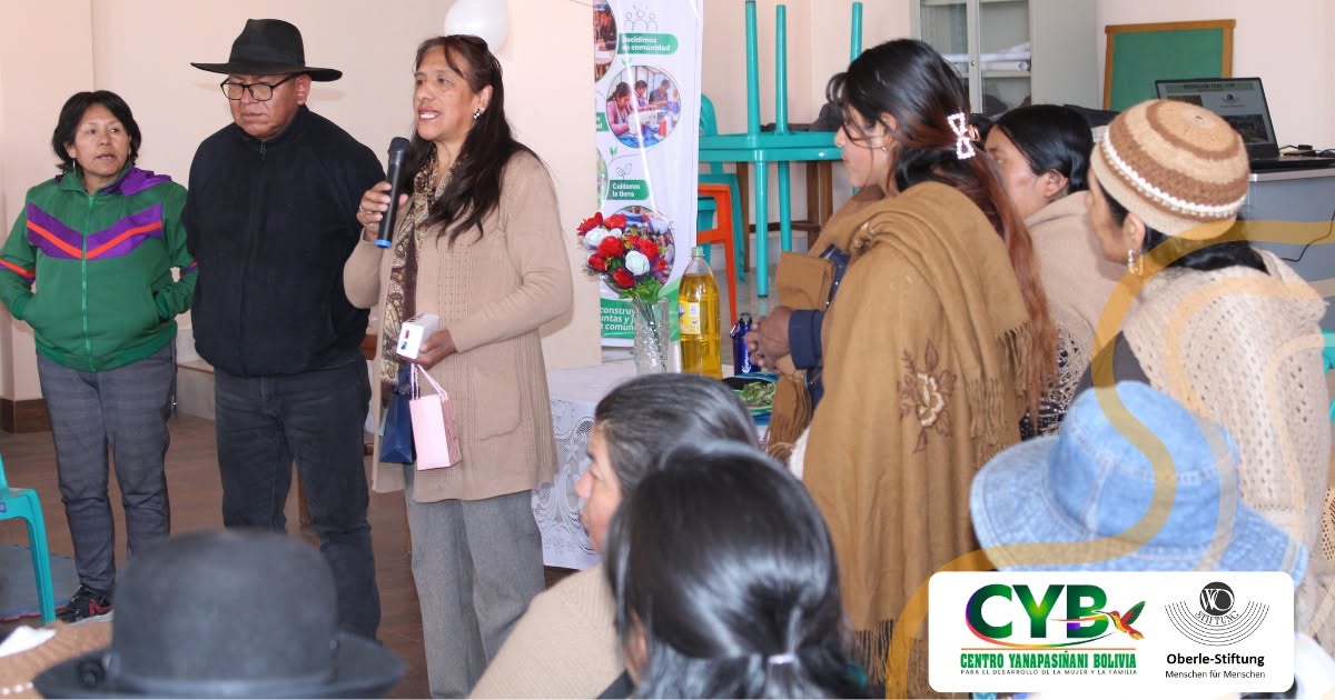 Encuentro comunitario del Centro Yanapasiñani Bolivia
